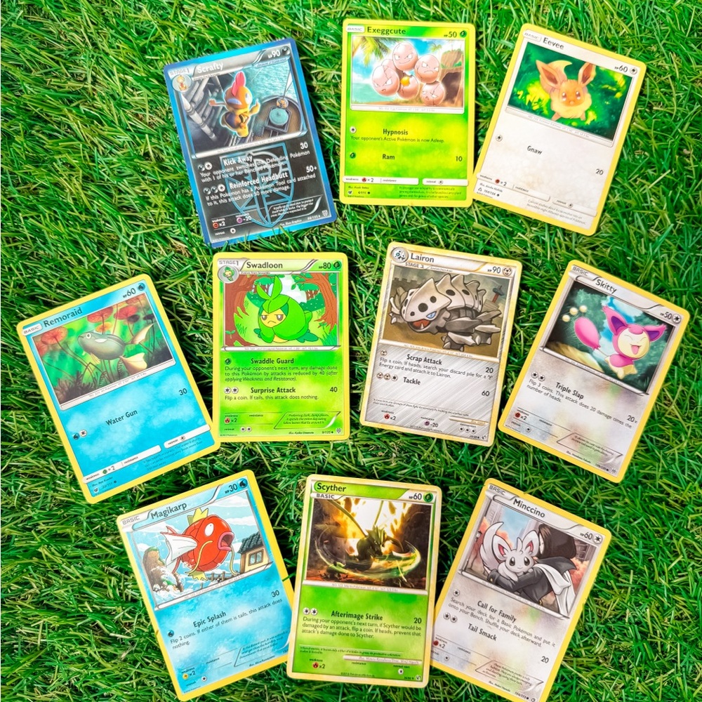 3/$15 Pokémon Cards Lot, 10 PC